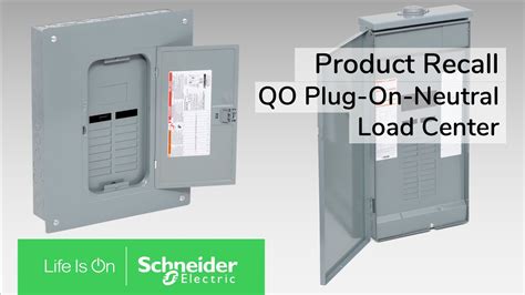 schneider electrical box recall|schneider plug on neutral recall.